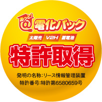 特許取得　発明の名称：リース情報管理装置　特許番号：特許第6580659号